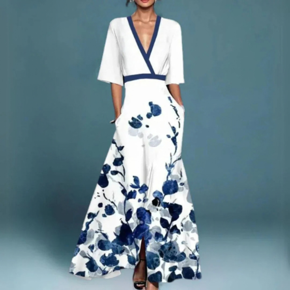 Romantic Floral Maxi Dress