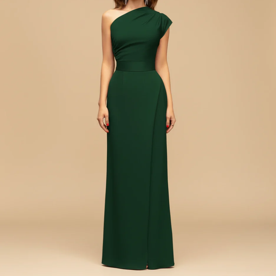 Glam One Shoulder Maxi Dress