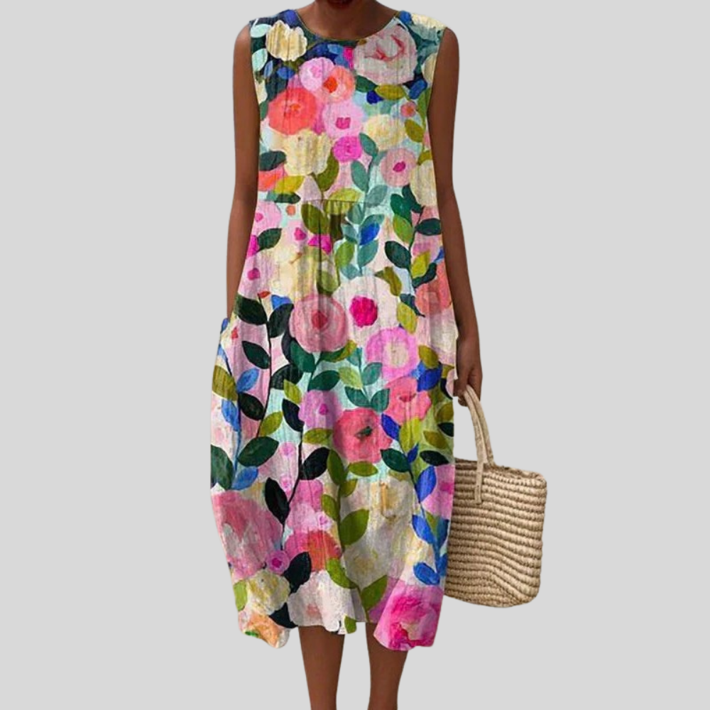 Romantic Soft Midi Dress