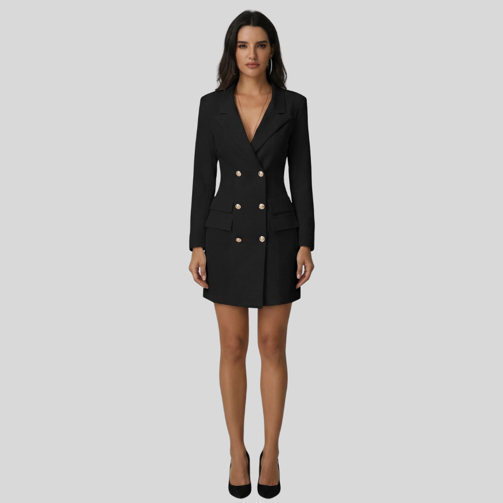 Structured Blazer Mini Dress