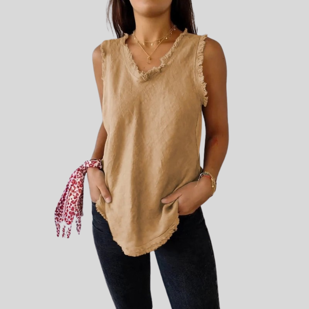 Timeless V Neck Everyday Top