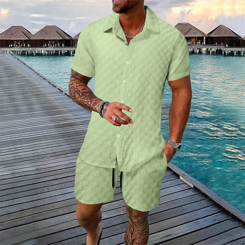 Casual Summer Set - Comfortable Shirt and Shorts for Effortless Style 6