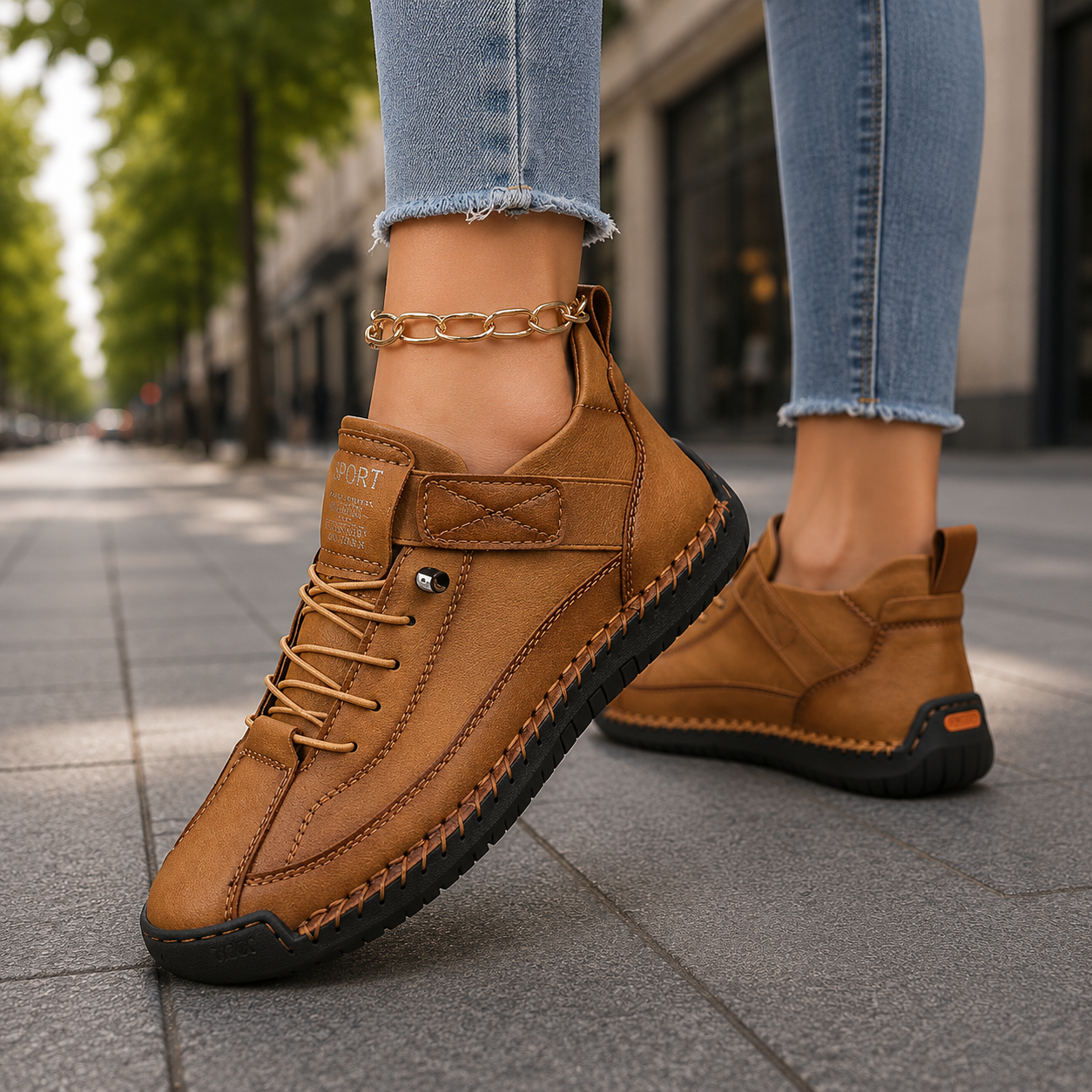 Casual Slip On Trainers