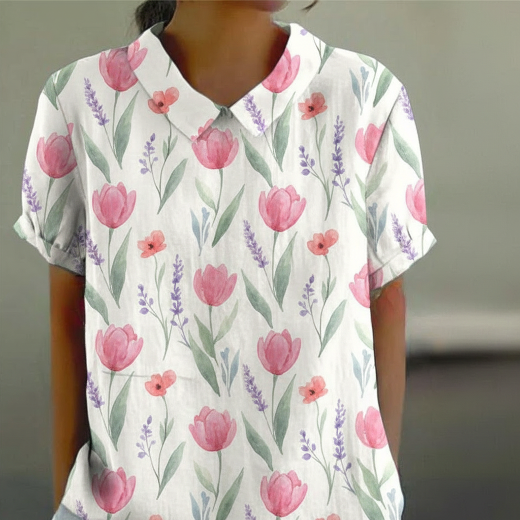 Vintage Print Shirt