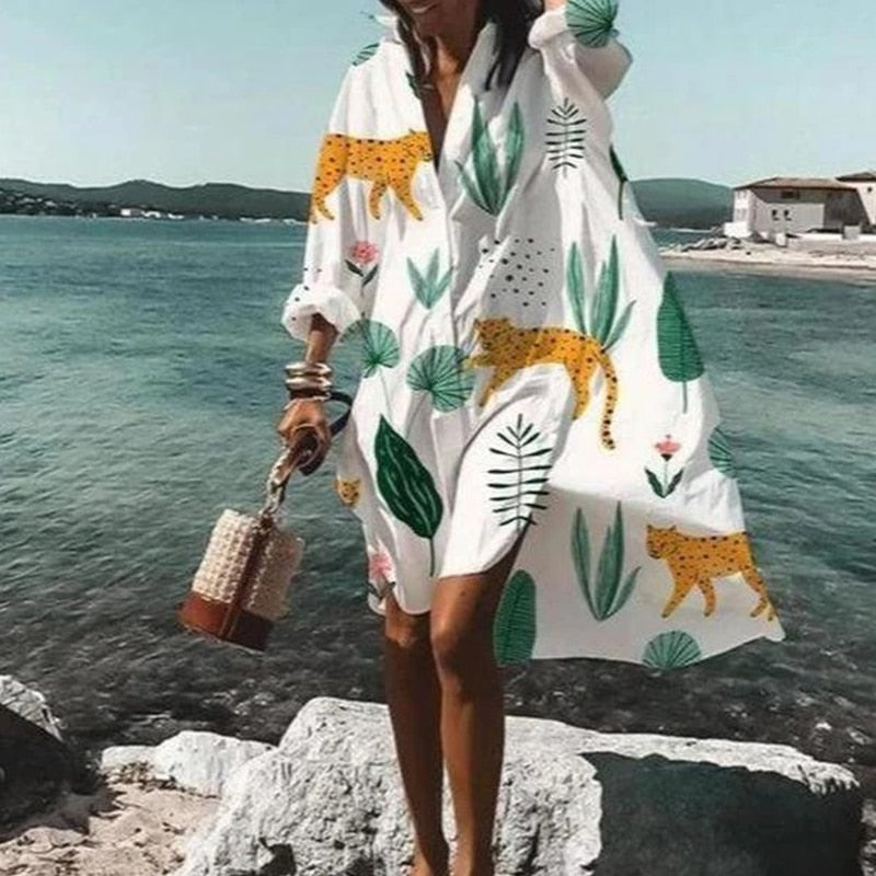 Oversized White Button Up Shirt - Soft, Breathable Fabric for Casual Style 4