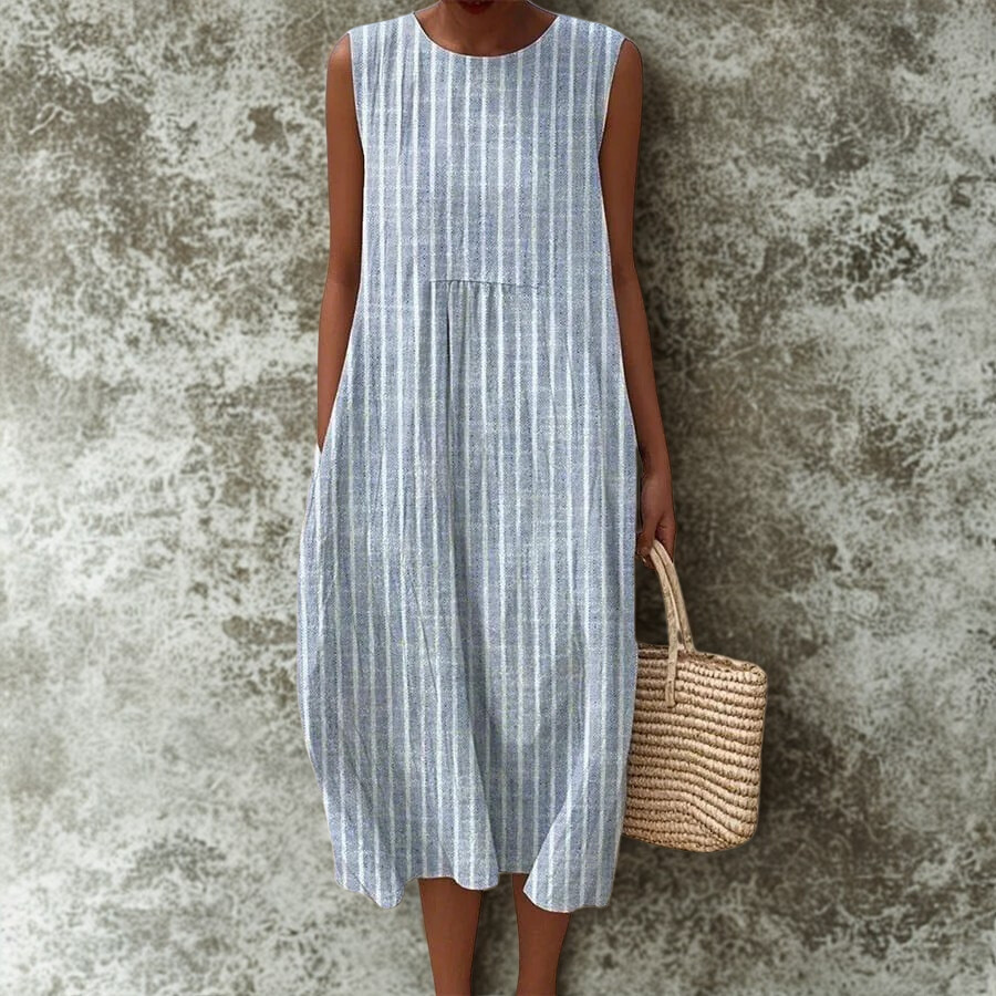 Timeless White Midi Dress