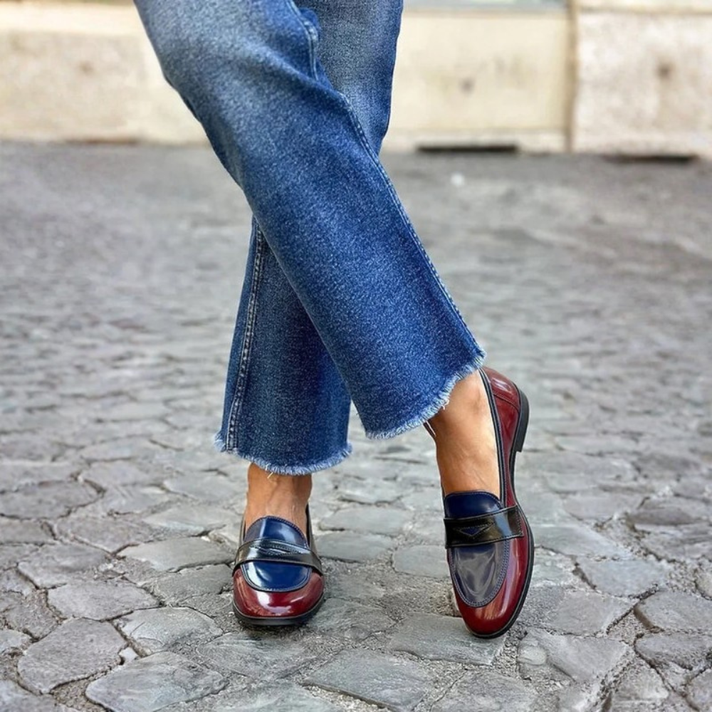 Chic Leather Loafers