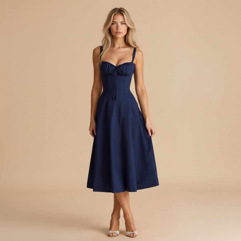 Sunny Midi Dress Split