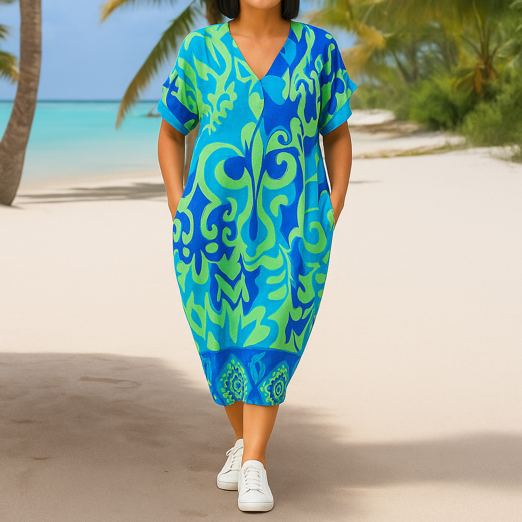 Breezy Chiffon Midi Dress