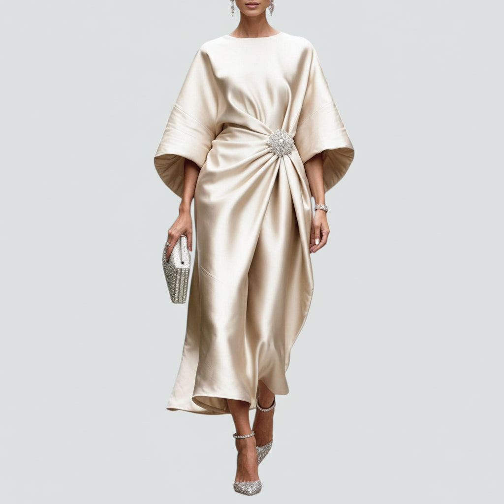 Graceful Flowing Evening Dress