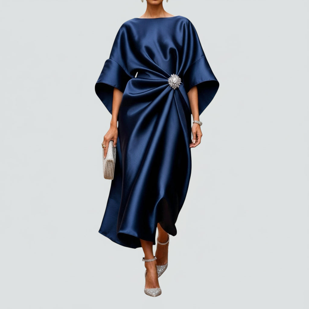 Graceful Flowing Evening Dress