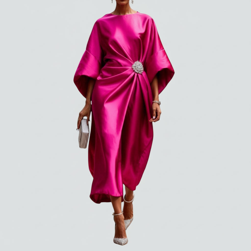 Graceful Flowing Evening Dress