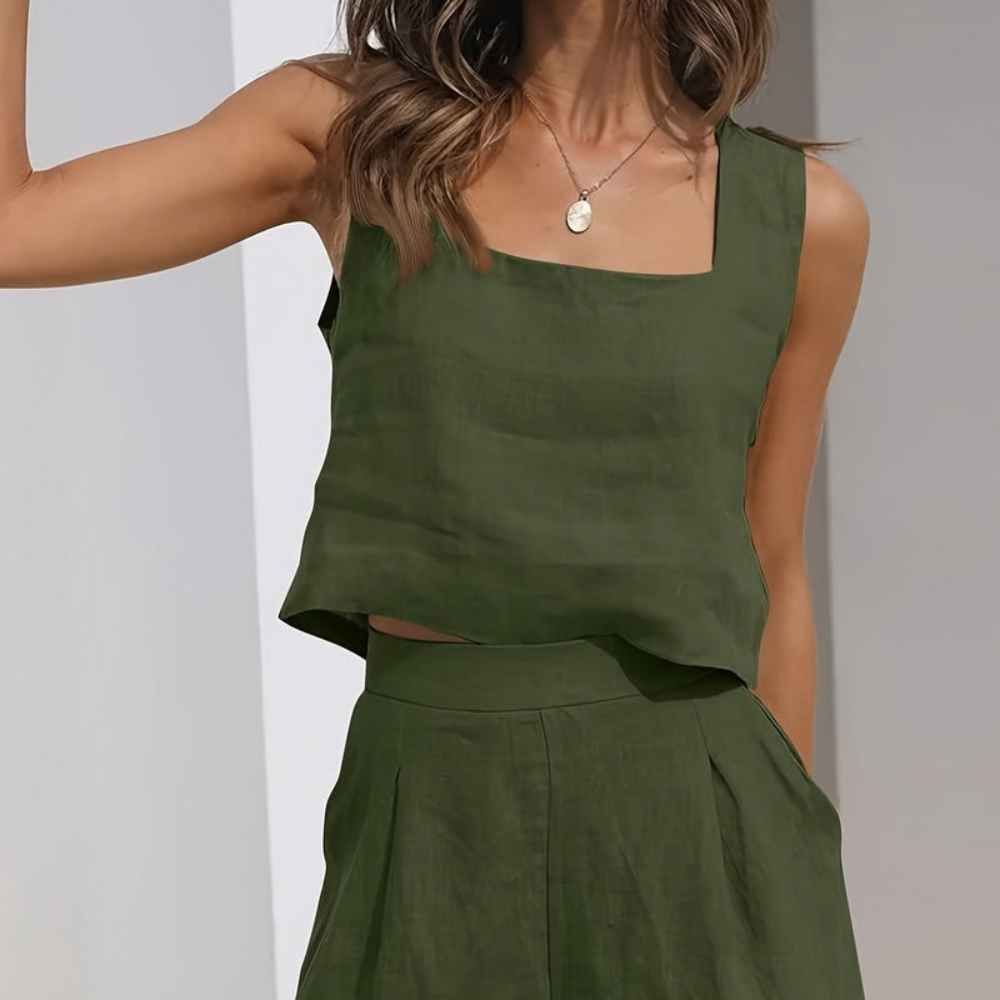 Breezy Cotton Two Piece Set