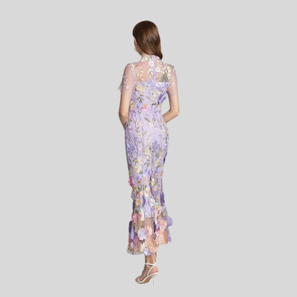 Romantic Lace Mermaid Gown