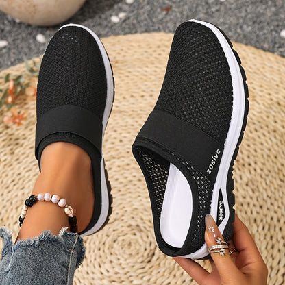 Breathable Strap Slip On Sneakers