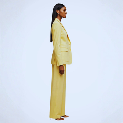 Sleek Blazer Trousers Set