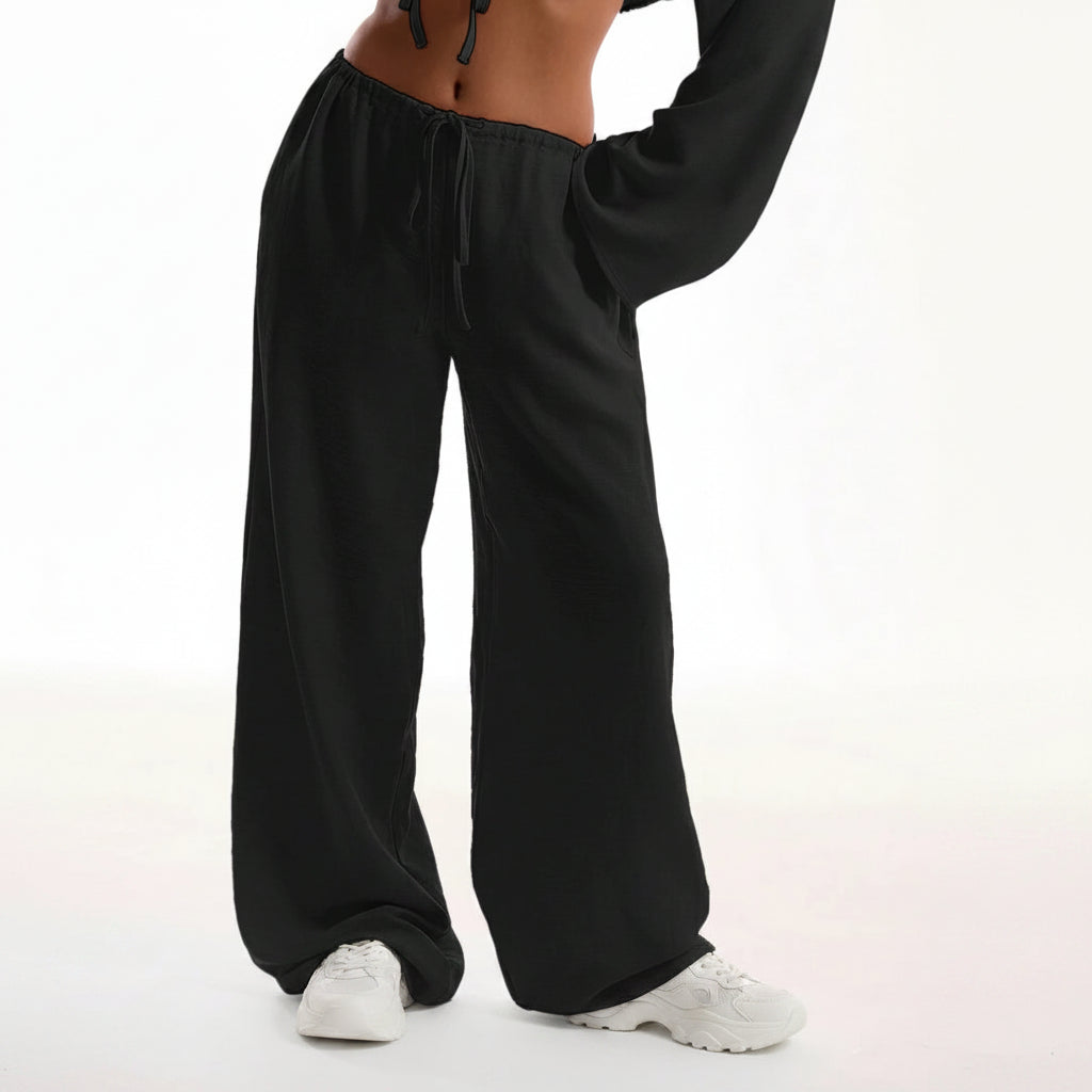 Elegant Boho Cropped Summer Pants for Women