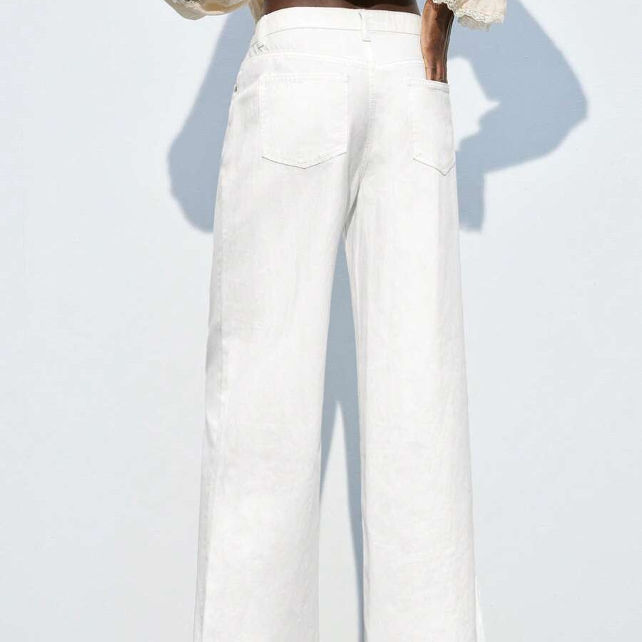 Wide Leg Cropped Summer Pants for Everyday Wear