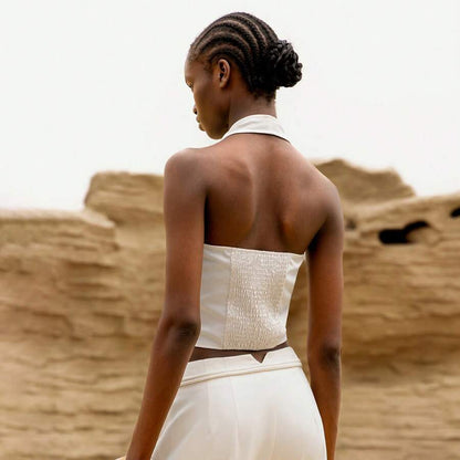 Elegant Everyday Cropped Summer Pants