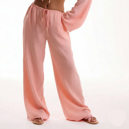Elegant Boho Cropped Summer Pants for Women