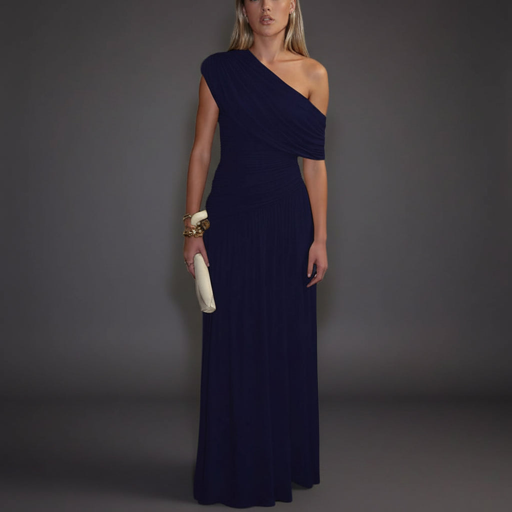 Elegant Women’s Pleated Midi Dresses for Parties