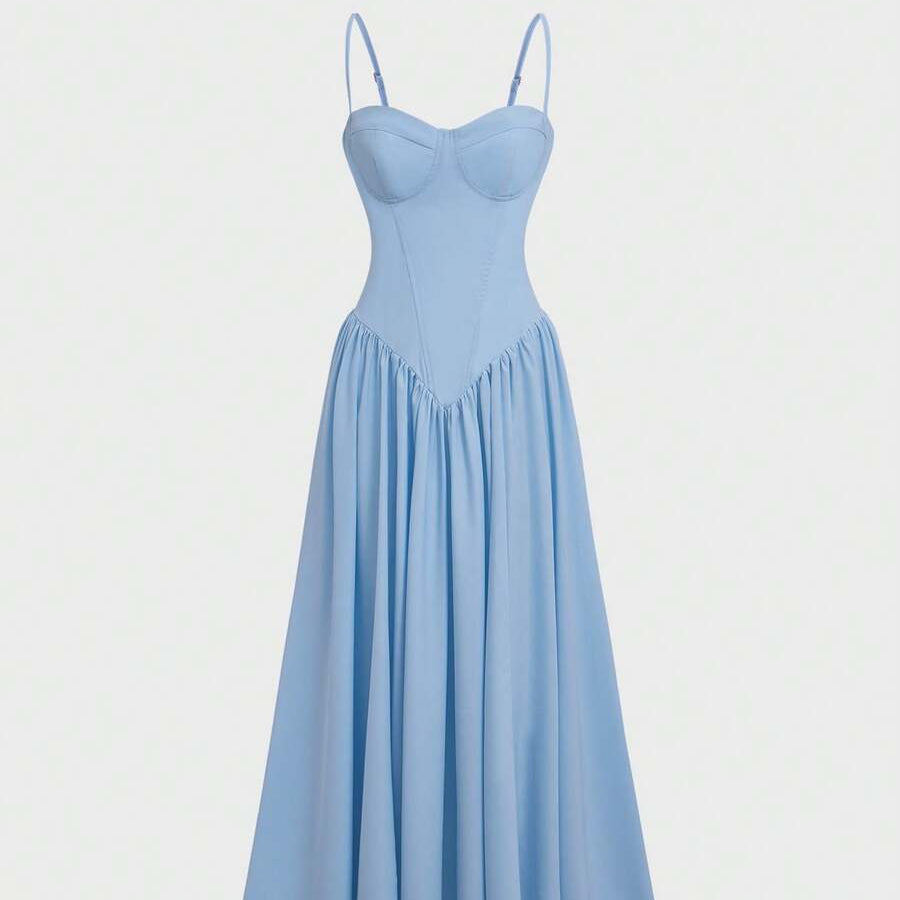 Women’s Pleated Midi Dresses with Romantic Summer Elegance