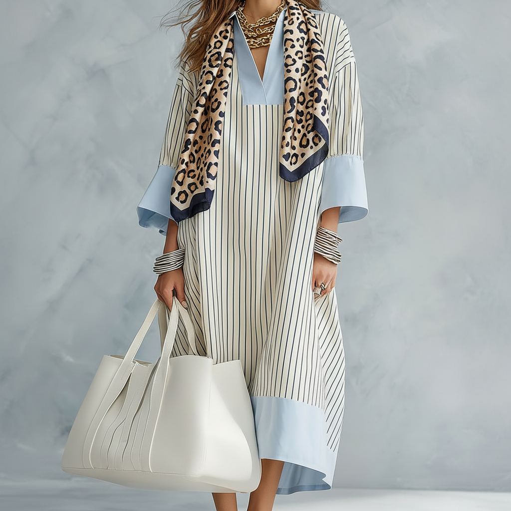 Airy Linen Midi Dress