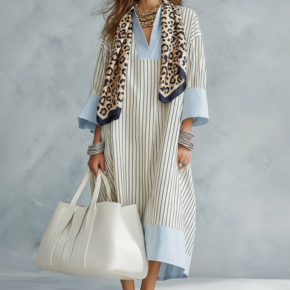 Airy Linen Midi Dress