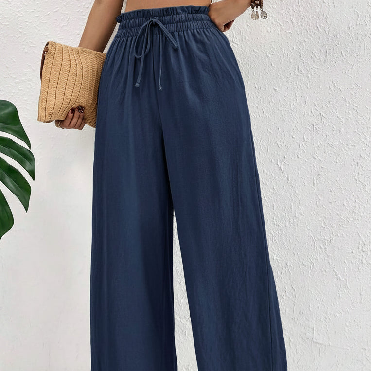 Flowy Tapered Cropped Summer Pants