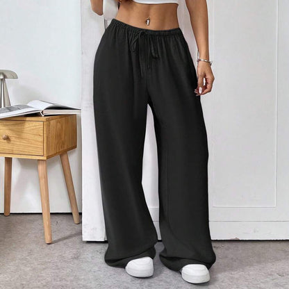 Summer Cropped Pants with Relaxed Fit