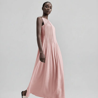Modern Urban Women’s Pleated Midi Dresses