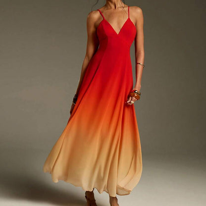 Vacation Style Pleated Square Neck Dresses