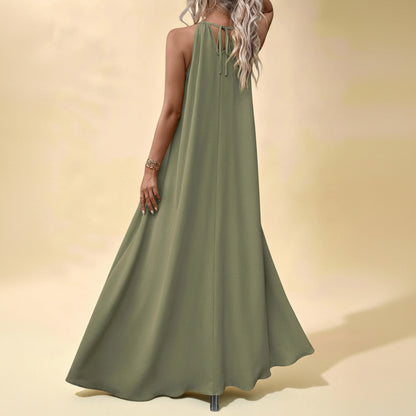 Beach Vacation Keyhole Maxi Dresses