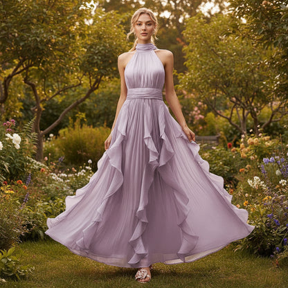 Elegant Women’s Pleated Midi Dresses for Gatherings