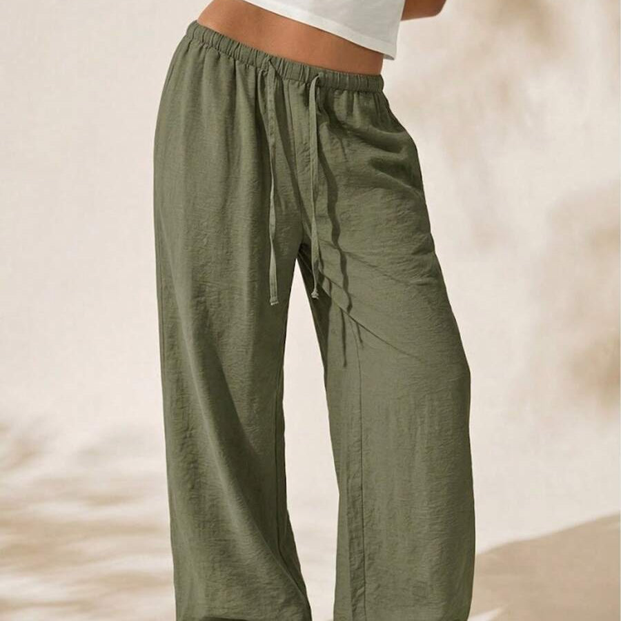 Lightweight Breathable Cropped Summer Pants