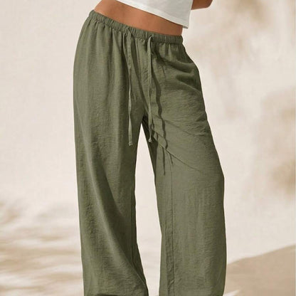 Lightweight Breathable Cropped Summer Pants