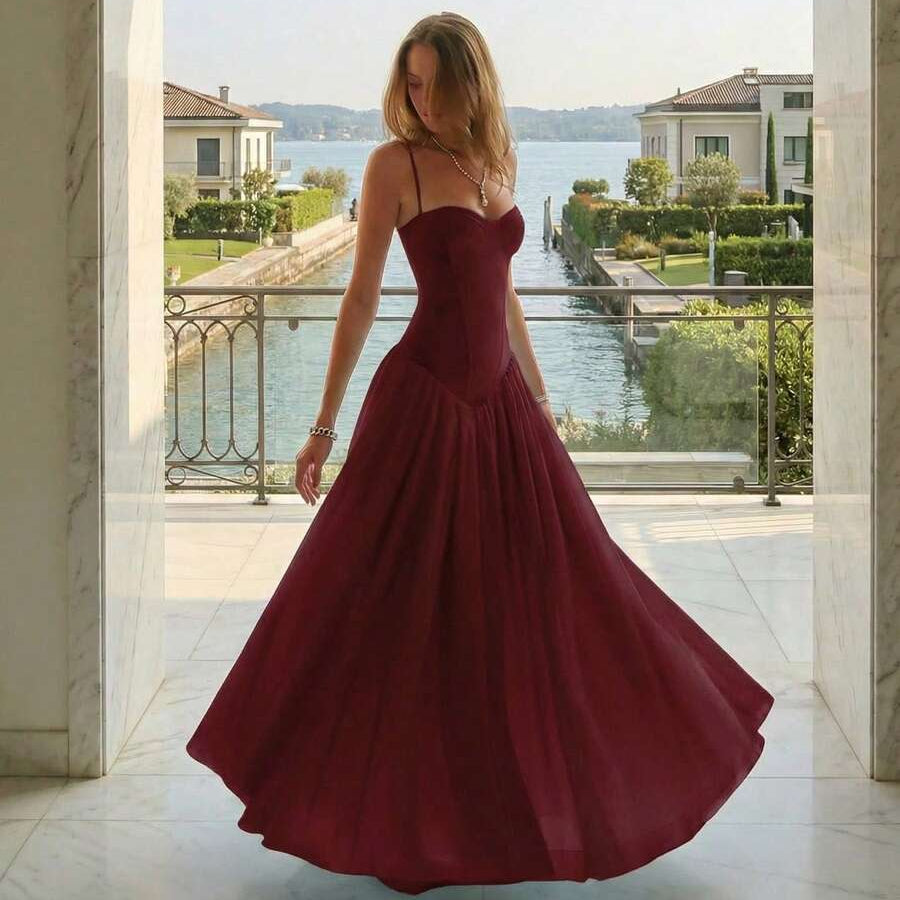 Women’s Pleated Midi Dresses with Romantic Summer Elegance