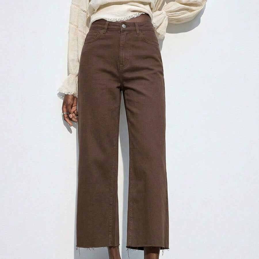 Wide Leg Cropped Summer Pants for Everyday Wear