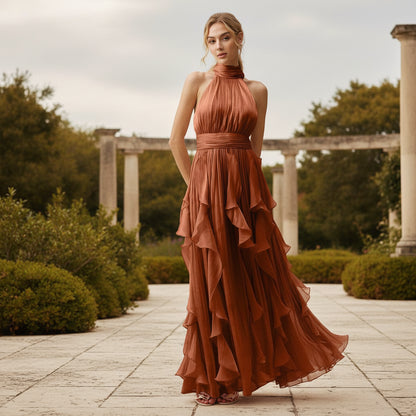 Elegant Women’s Pleated Midi Dresses for Gatherings
