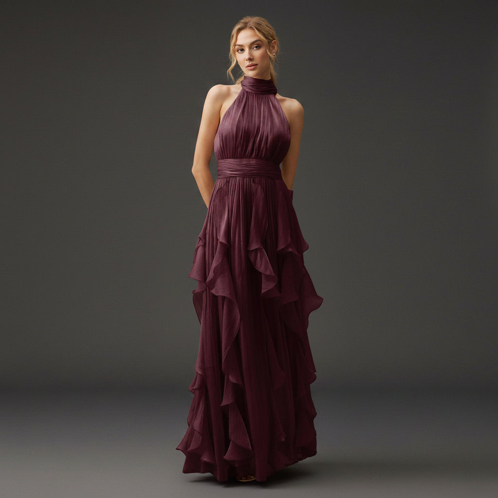 Elegant Women’s Pleated Midi Dresses for Gatherings