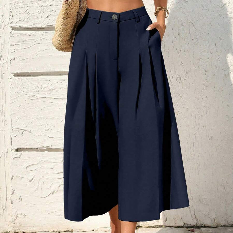 Beach Vacation Cropped Summer Pants