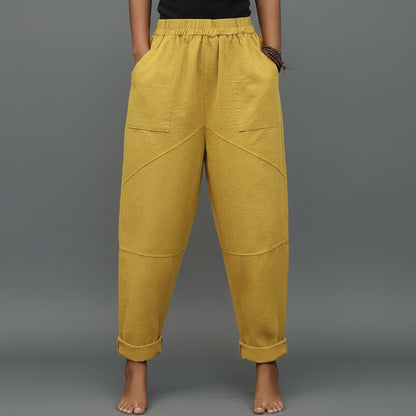 Loose Fit Cropped Summer Pants