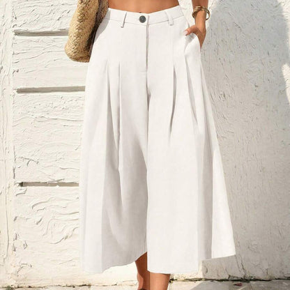 Beach Vacation Cropped Summer Pants