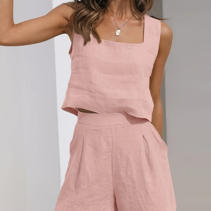 Breezy Cotton Two Piece Set