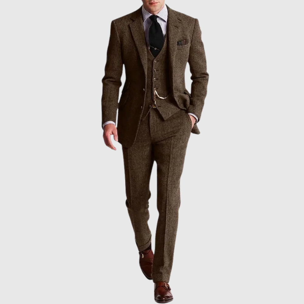 Slim Fit Three Piece Suit