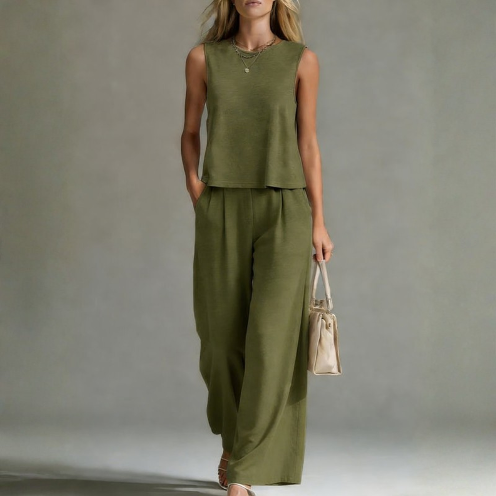 Sunny Linen Two Piece Set