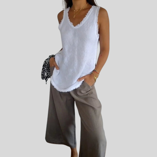 Timeless V Neck Everyday Top