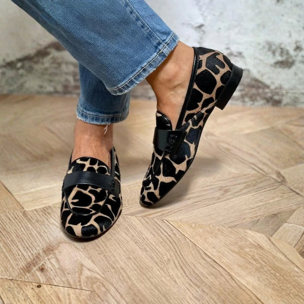 Polished Loafers Low Heel
