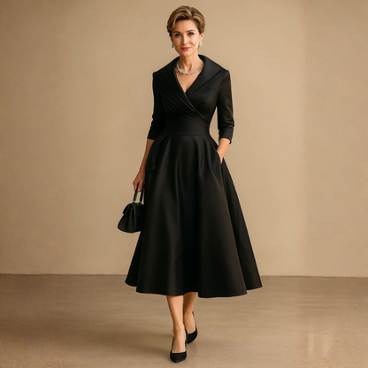 Lustrous Midi Dress