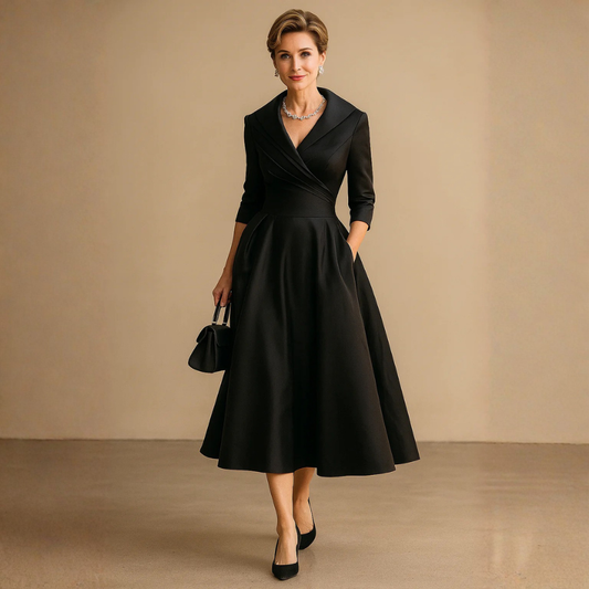 Lustrous Midi Dress